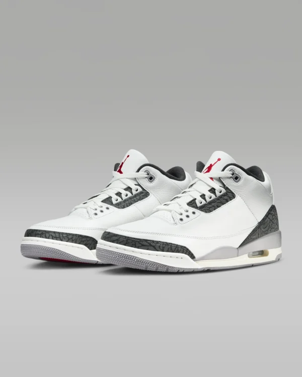 Nike's Air Jordan 3 Retro "Cement Grey" Men's Shoes