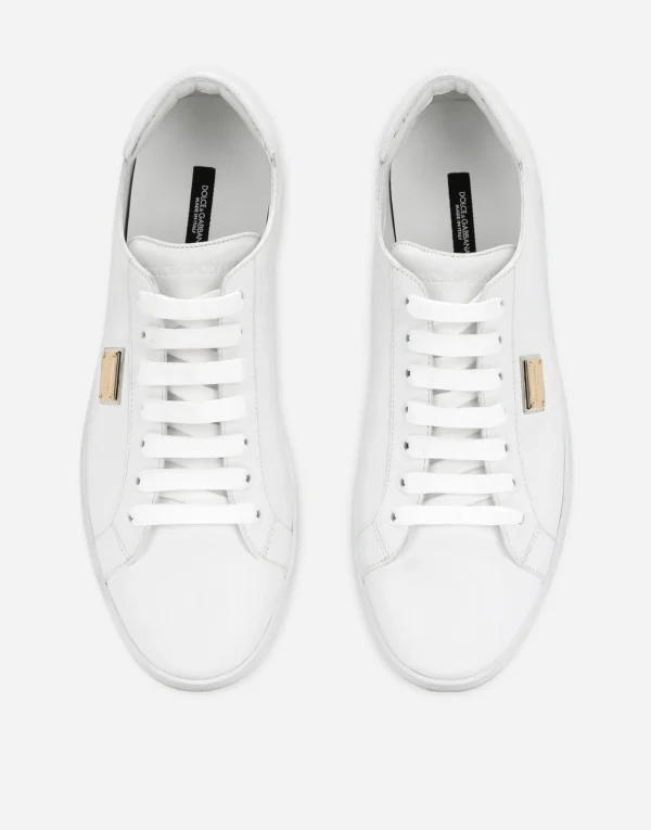 Dolce & Gabbana Saint Tropez calfskin sneakers
