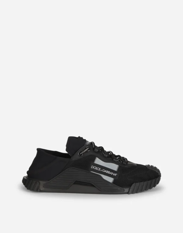 Dolce & Gabbana NS1 slip on sneakers in mixed materials