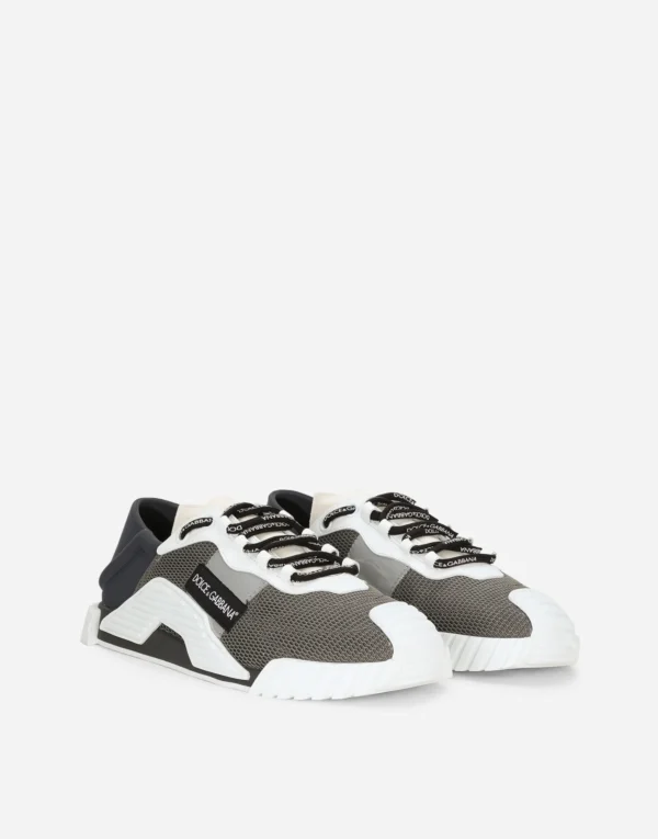 Dolce & Gabbana NS1 slip on sneakers in mixed materials