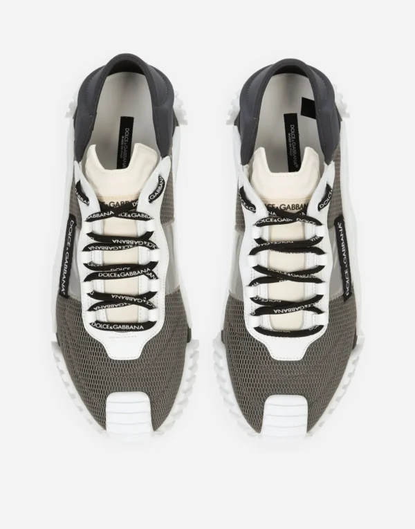 Dolce & Gabbana NS1 slip on sneakers in mixed materials