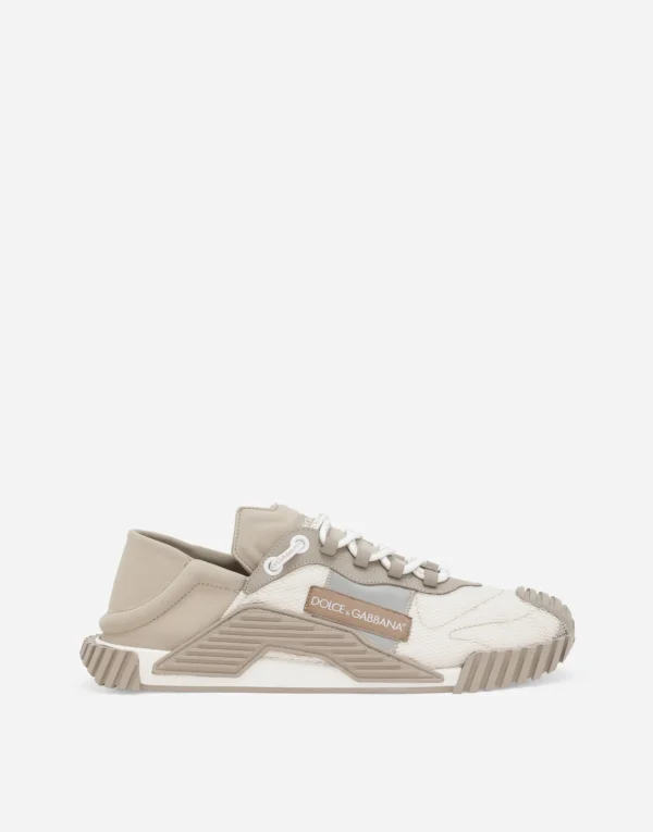 Dolce & Gabbana NS1 slip on sneakers in mixed materials