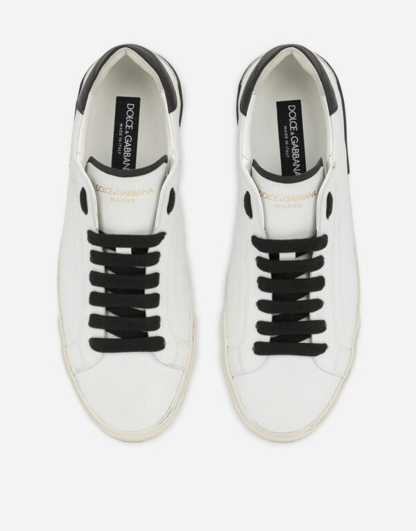 Dolce & Gabbana Calfskin Portofino Vintage sneakers