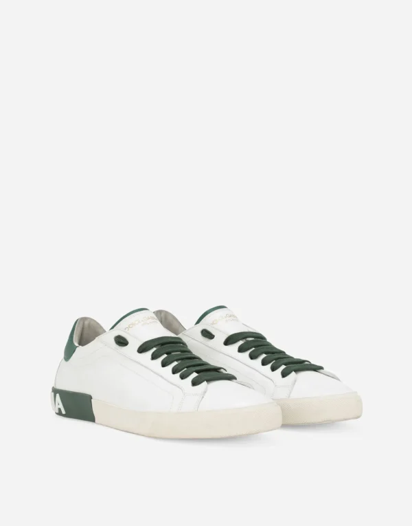 Dolce & Gabbana Calfskin Portofino Vintage sneakers