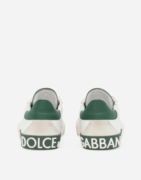 Dolce & Gabbana Calfskin Portofino Vintage sneakers
