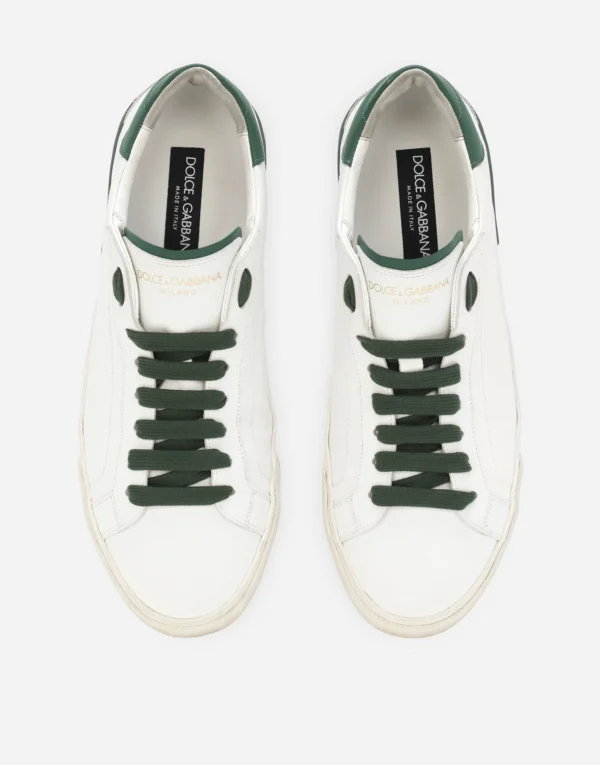 Dolce & Gabbana Calfskin Portofino Vintage sneakers