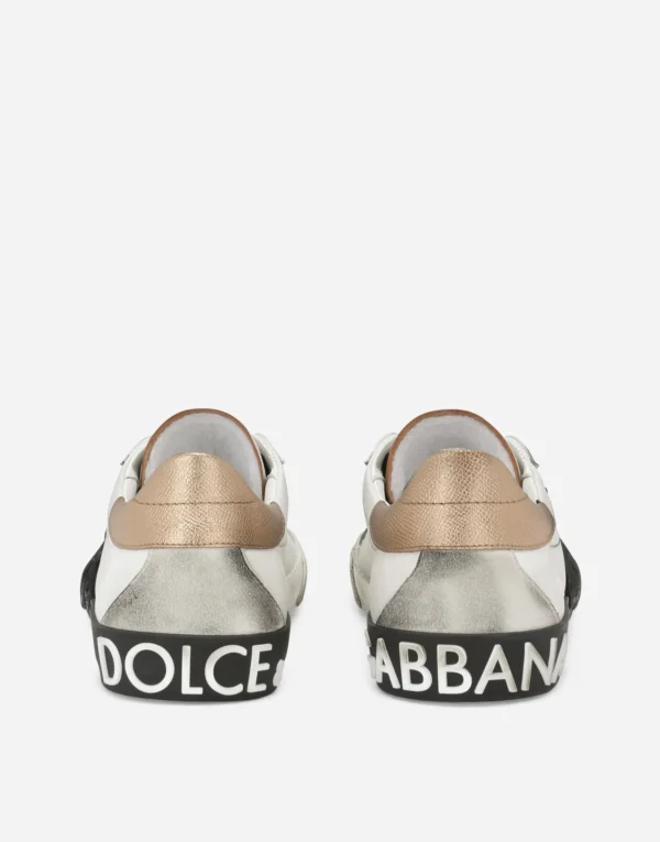 Dolce & Gabbana Calfskin Portofino Vintage sneakers