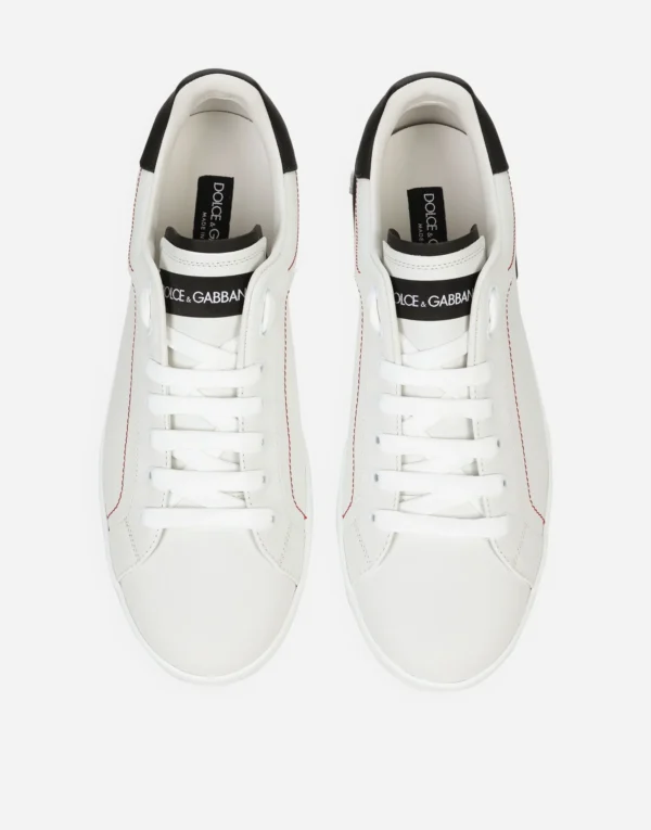 Dolce & Gabbana Calfskin Portofino Vintage sneakers