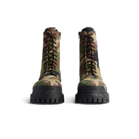 Men's Strike 20mm Boot Camo Print in Dark Green