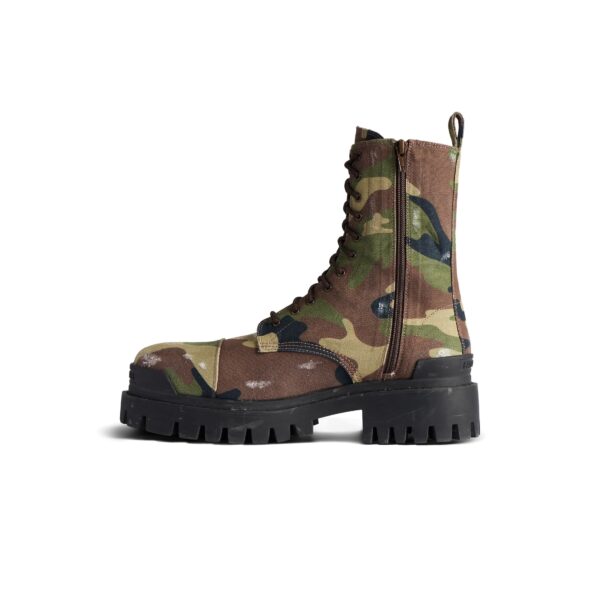 Men's Strike 20mm Boot Camo Print in Dark Green